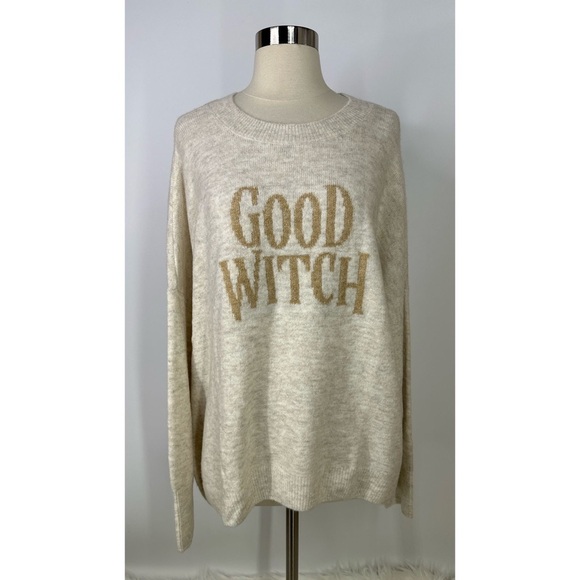 Vince Camuto Good Witch Halloween Sweater - Picture 1 of 13